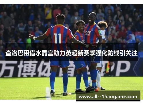 查洛巴租借水晶宫助力英超新赛季强化防线引关注